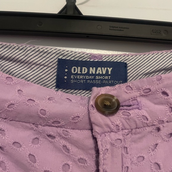 2/$25 🎉 OLD NAVY everyday shorts - purple eyelet size 14 - Picture 4 of 7